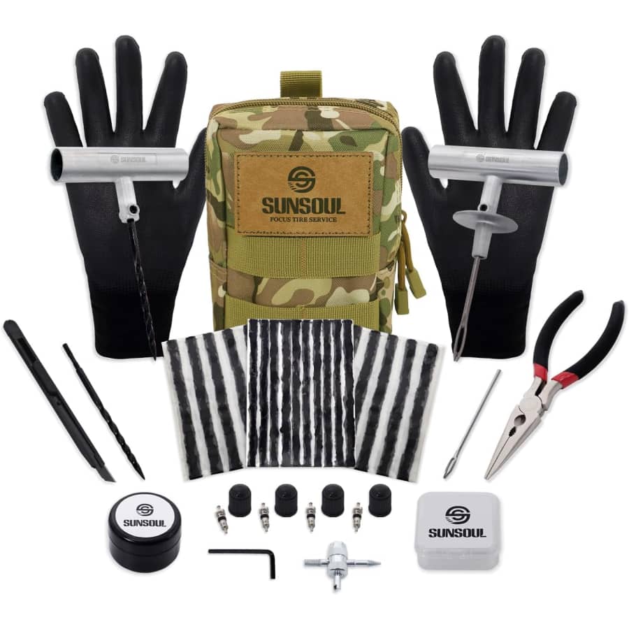 40-Piece Heavy Duty Tire Plug Kit: $18.99 40-Piece Heavy Duty Tire Plug Kit: $18.99