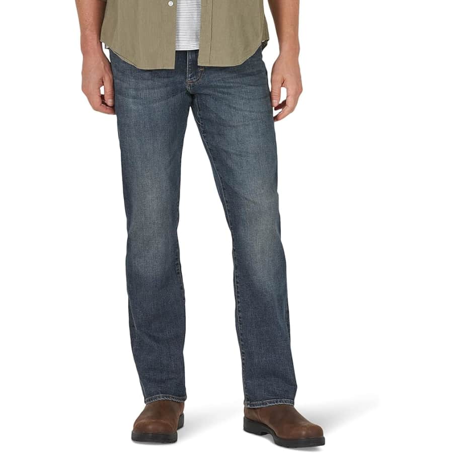 Lee Men's Extreme Motion Regular Boot Jeans: $21 Lee Men's Extreme Motion Regular Boot Jeans: $21