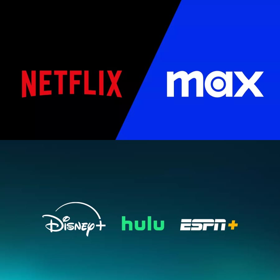 Netflix, Max, Disney+, Hulu & ESPN+ Streaming Bundle at Verizon: $20 per month for 5 Streaming Services Netflix, Max, Disney+, Hulu & ESPN+ Streaming Bundle at Verizon: $20 per month for 5 Streaming Services