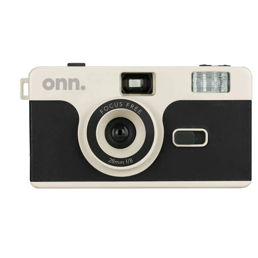 onn. Reusable 35MM Camera w/ Flash: $5.40