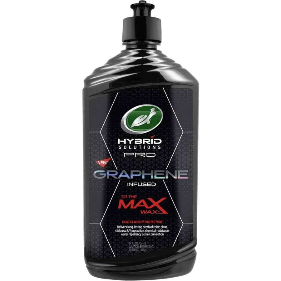 Turtle Wax Hybrid Solutions Pro Graphene Liquid Wax 14-oz.: $12.15 Turtle Wax Hybrid Solutions Pro Graphene Liquid Wax 14-oz.: $12.15
