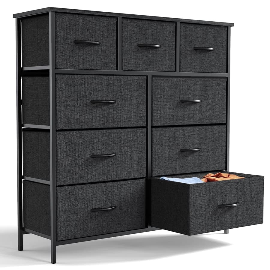9-Drawer Bedroom Dresser: $49 9-Drawer Bedroom Dresser: $49