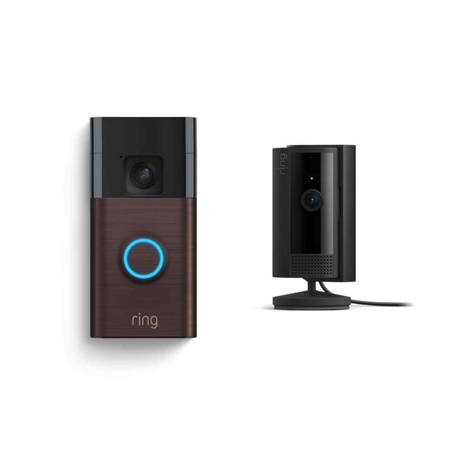 Ring Battery Doorbell with 2nd-Gen. Ring Indoor Cam: $70