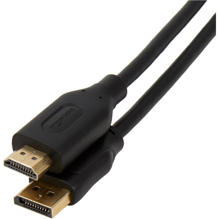 Amazon Basics 10-Foot DisplayPort to HDMI Display Cable: $8.98