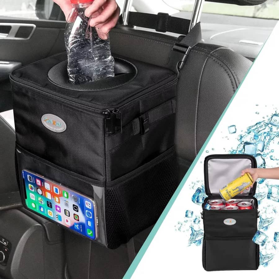 2-Gallon Waterproof Car Trash Can / Organizer: $5 2-Gallon Waterproof Car Trash Can / Organizer: $5