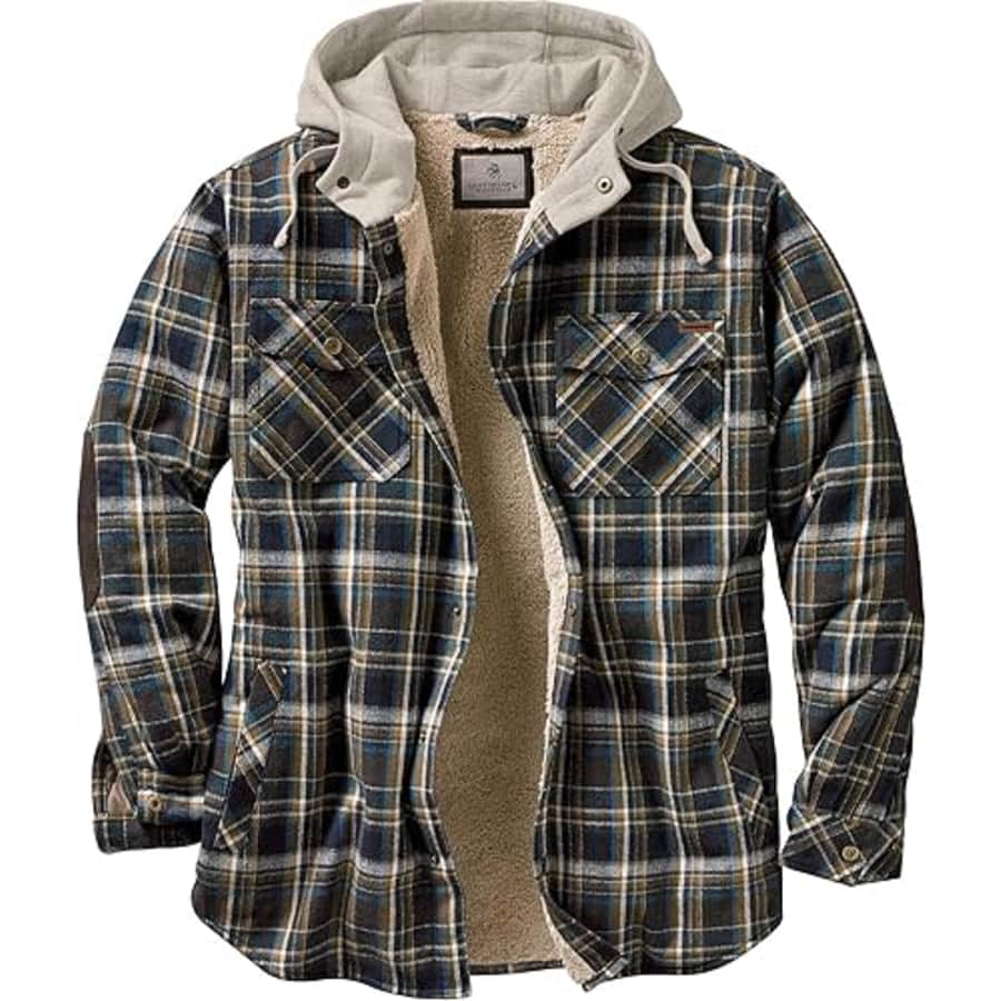 Legendary Whitetails Flannel Shirt Jacket Deals at Amazon: Up to 47% off