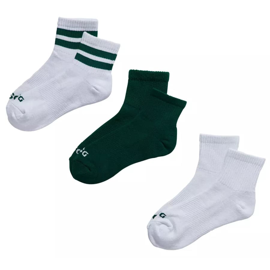 DSG Men's 1/4 Crew Socks 3-Pair Pack: $5.97