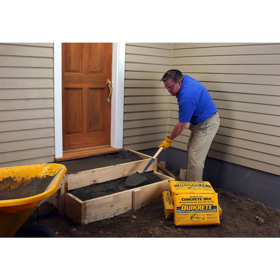 Quikrete 80-lbs. High Strength Concrete Mix: $6.98