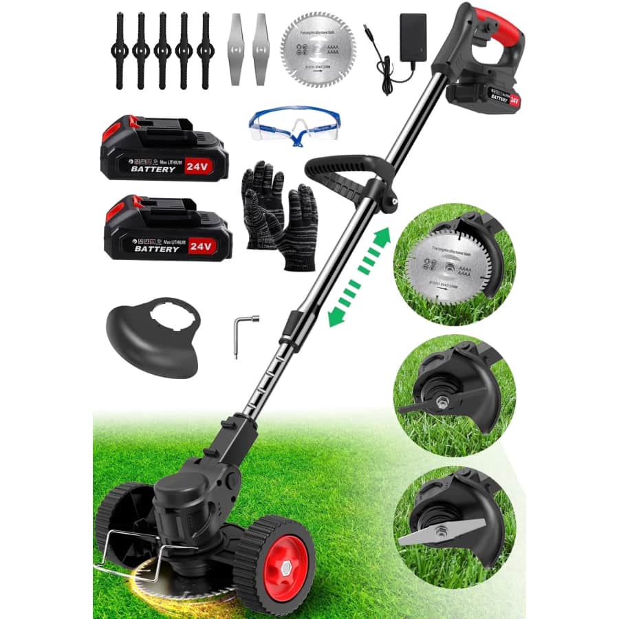Electric Cordless String Trimmer: $37