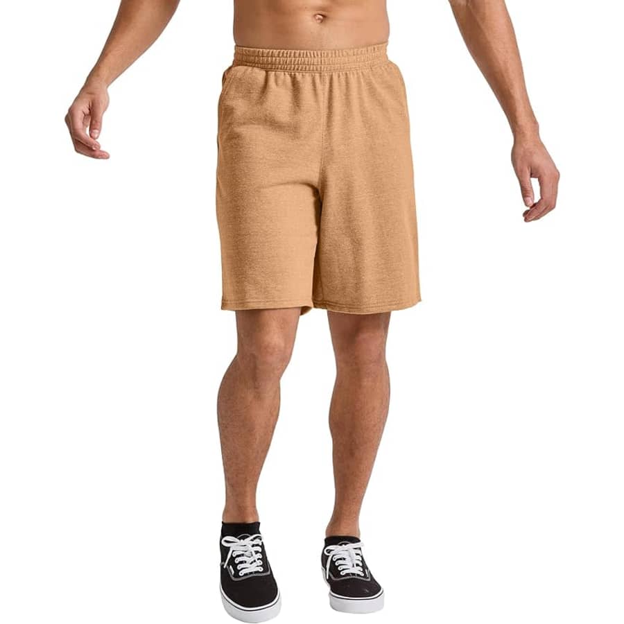 Hanes Men's Originals French Terry Sweat Shorts (XL sizes): $6