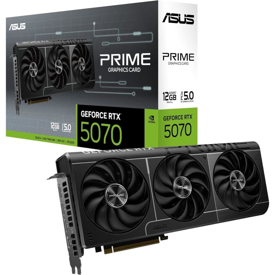 ASUS Prime GeForce RTX 5070 12GB GDDR7 Graphics Card: $524 w/ Prime ASUS Prime GeForce RTX 5070 12GB GDDR7 Graphics Card: $524 w/ Prime