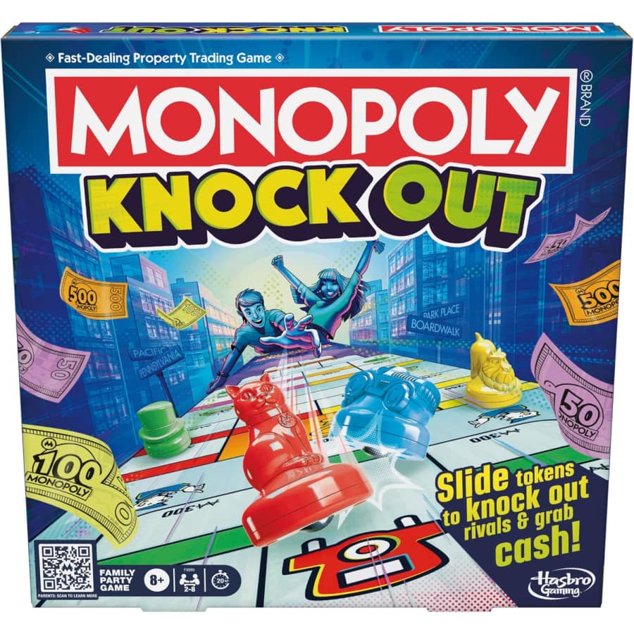 Monopoly Knockout Board Game: $12.23