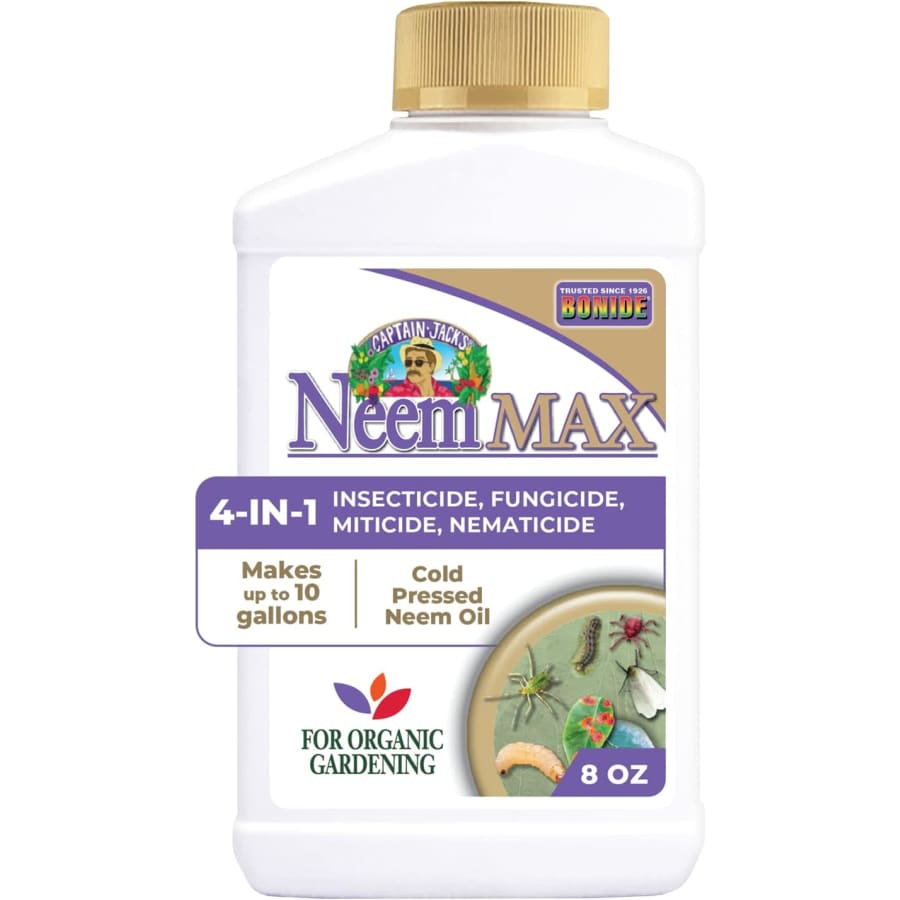 Bonide Captain Jack's Neem Max 4-in-1 Insecticide / Fungicide 8-oz. Bottle: $6.82 Bonide Captain Jack's Neem Max 4-in-1 Insecticide / Fungicide 8-oz. Bottle: $6.82