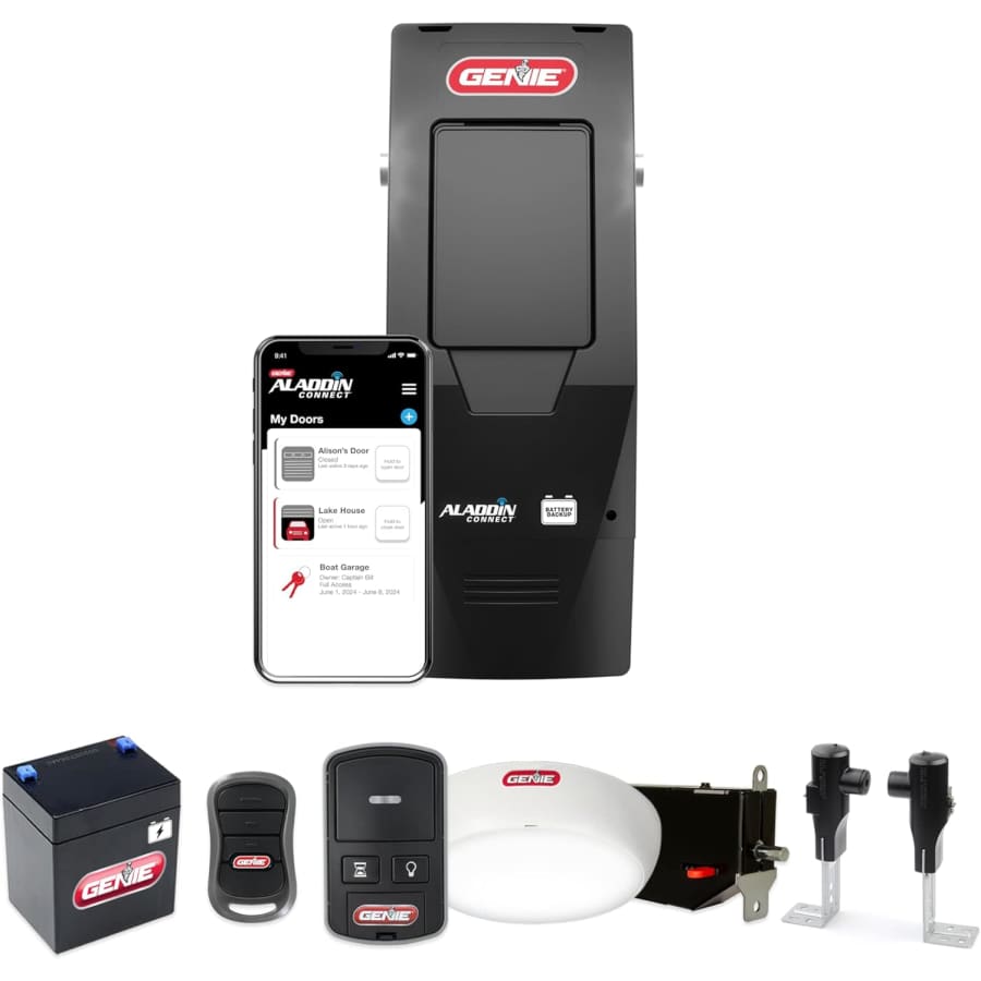 Genie Wall Mount Smart Garage Door Opener: $410 Genie Wall Mount Smart Garage Door Opener: $410