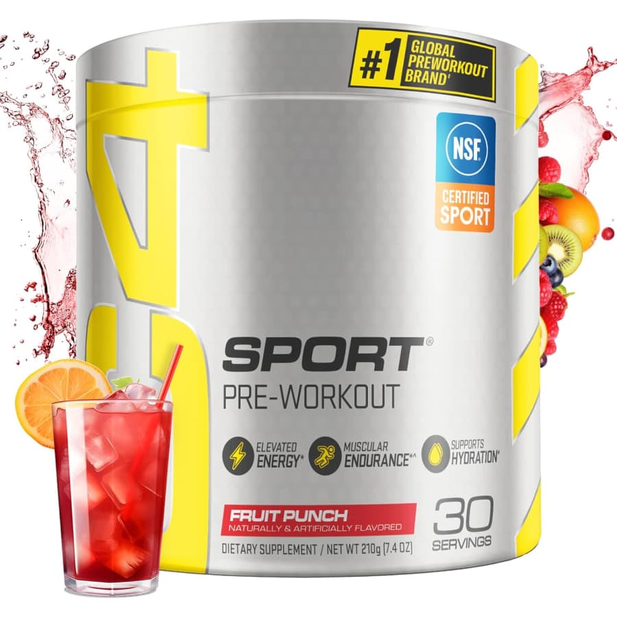 Cellucor C4 Sport Pre Workout Powder Fruit Punch 30-Serving Tub: $12 via Sub & Save Cellucor C4 Sport Pre Workout Powder Fruit Punch 30-Serving Tub: $12 via Sub & Save