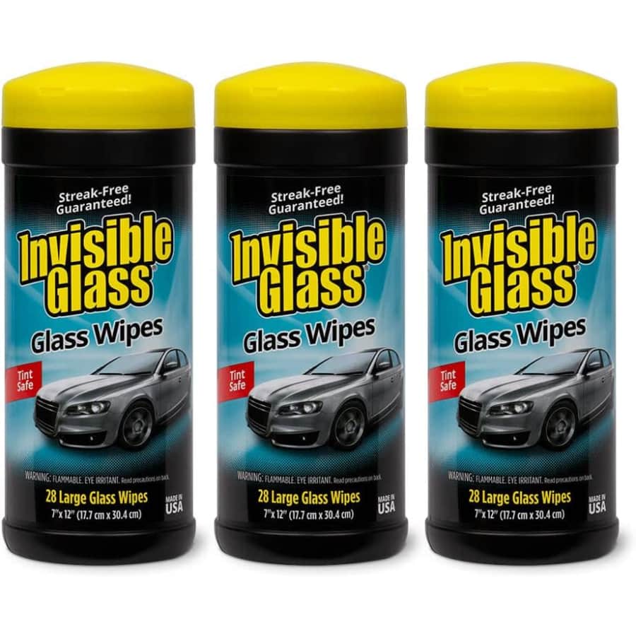 Invisible Glass Large Glass Cleaning Wipes 28ct 3-Pack: $11 Invisible Glass Large Glass Cleaning Wipes 28ct 3-Pack: $11