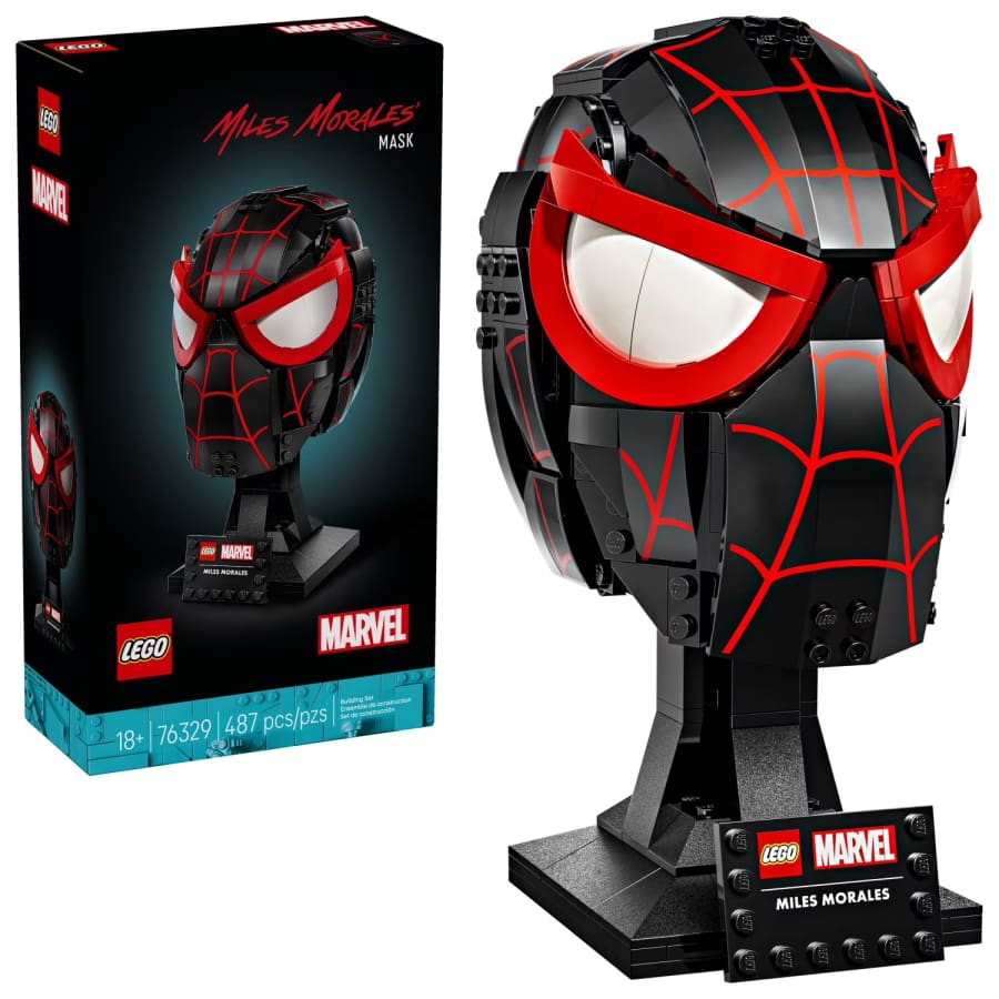 LEGO Marvel Miles Morales' Mask Building Set: $28 LEGO Marvel Miles Morales' Mask Building Set: $28