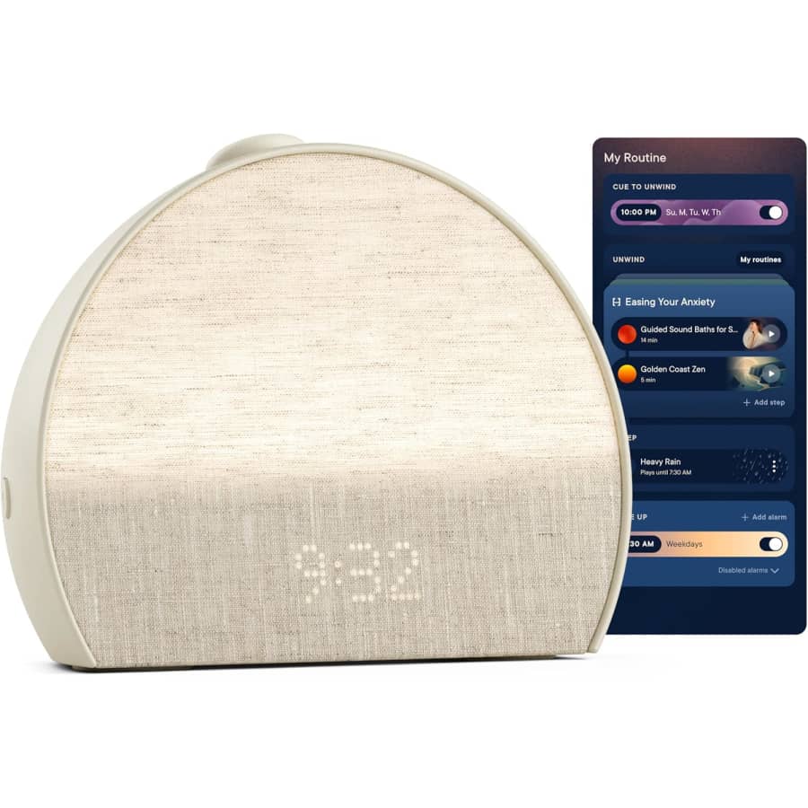 Hatch Restore 3 Sunrise Alarm Clock, Sound Machine, and Smart Light: $134 Hatch Restore 3 Sunrise Alarm Clock, Sound Machine, and Smart Light: $134