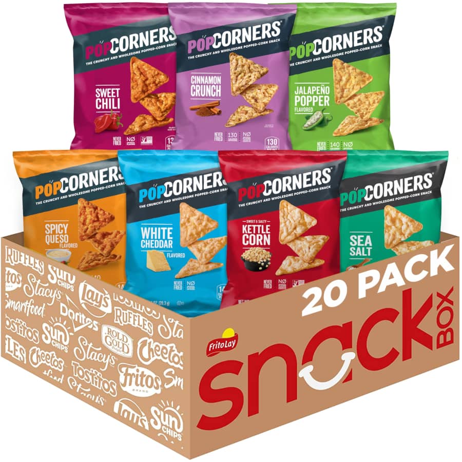 PopCorners Snack Pack, 20 Count Sampler: $17.19