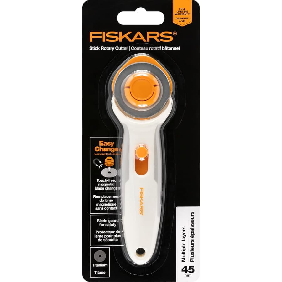 Fiskars Easy Change 45mm Rotary Cutter: $11
