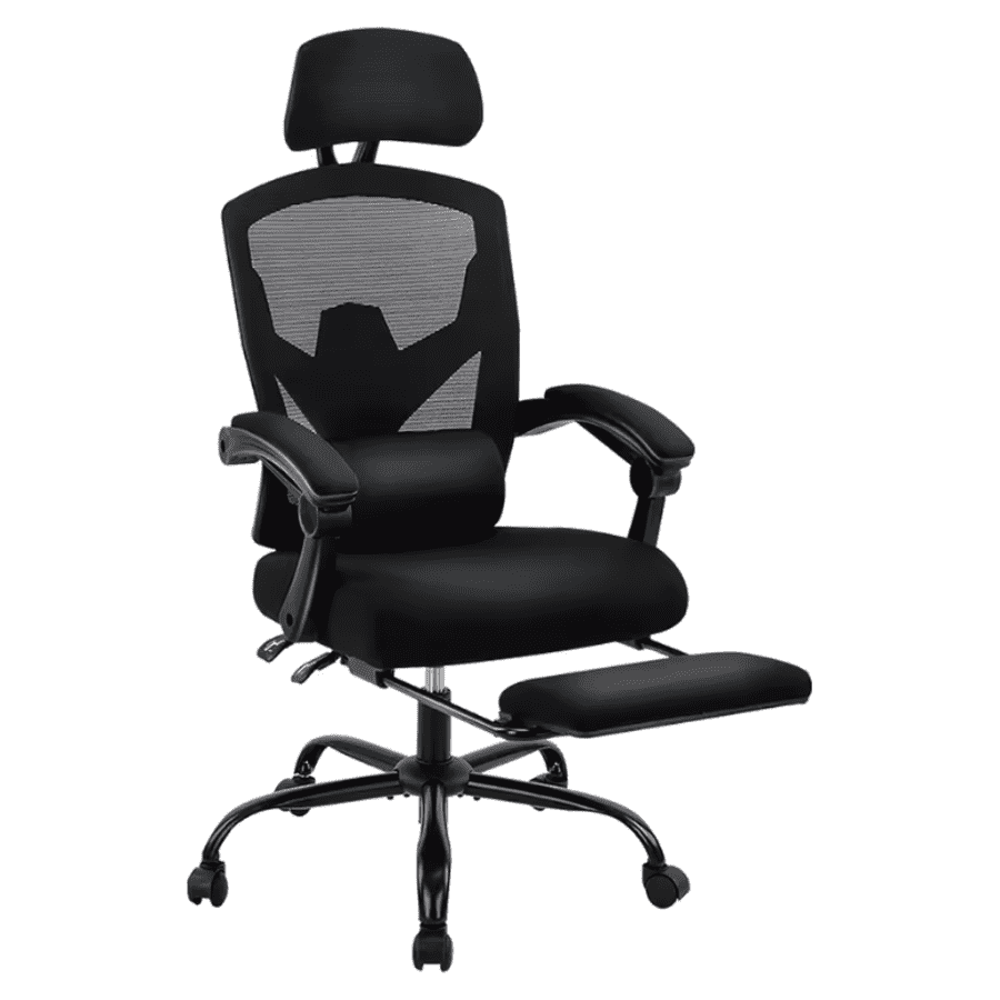 Reclining High Back Mesh Chair: $50