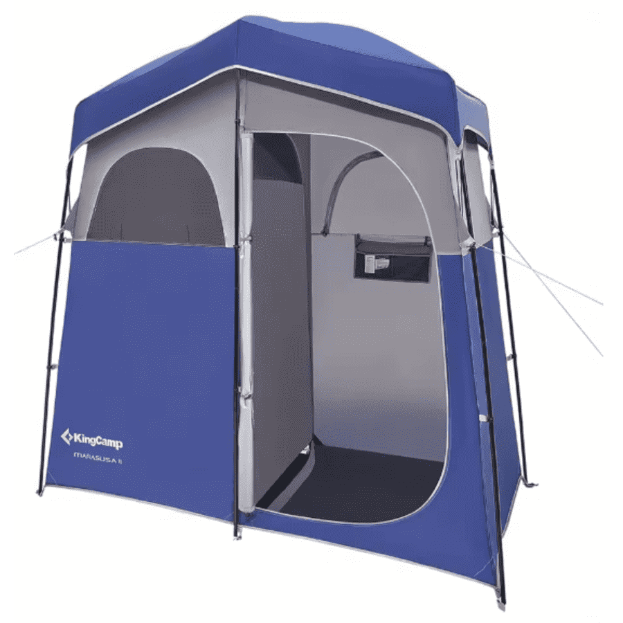 KingCamp Double Privacy / Shower Tent: $24 KingCamp Double Privacy / Shower Tent: $24