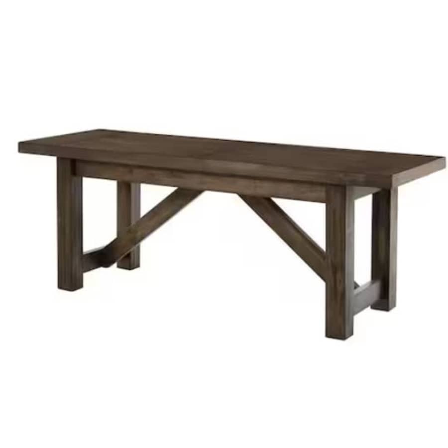 Home Decorators Collection 49" Plum Hill Wood Dining Bench: $150 Home Decorators Collection 49" Plum Hill Wood Dining Bench: $150