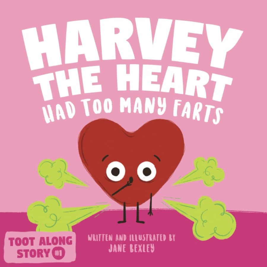 Harvey The Heart Had Too Many Farts: Read Aloud Book: $12