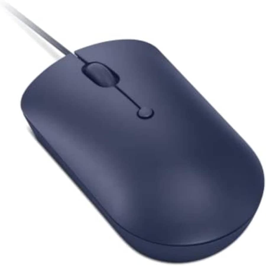 Lenovo 540 USB-C Wired Mouse Abyss Blue: $6.37