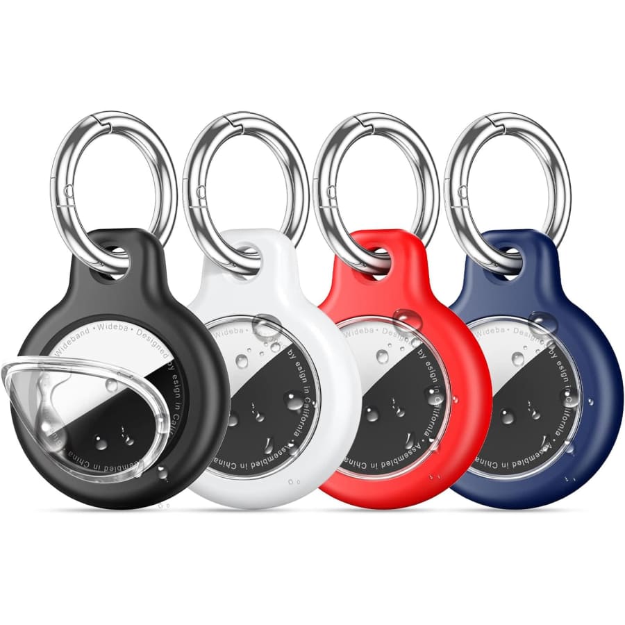 Waterproof Air Tag Keychain 4-Pack: $3.98 Waterproof Air Tag Keychain 4-Pack: $3.98