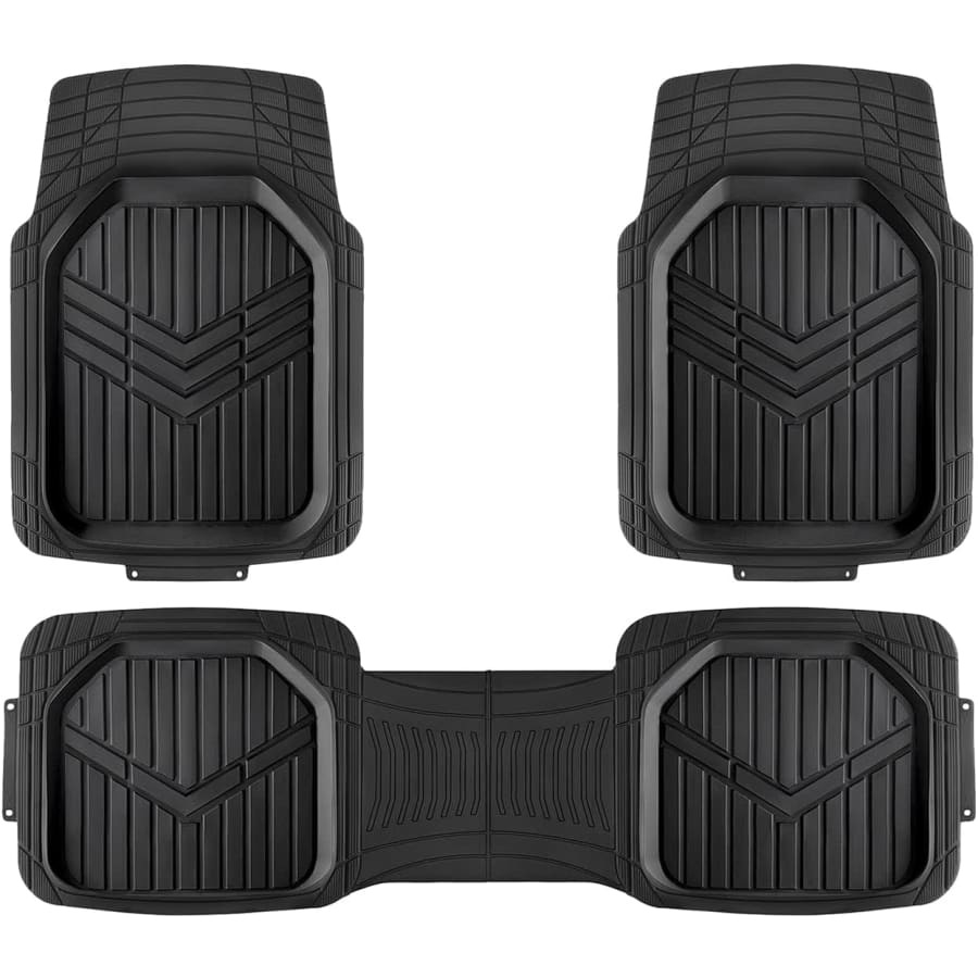 Amazon Basics 3-Piece All-Weather Heavy Duty Universal Fit Floor Mats: $28.99 Amazon Basics 3-Piece All-Weather Heavy Duty Universal Fit Floor Mats: $28.99