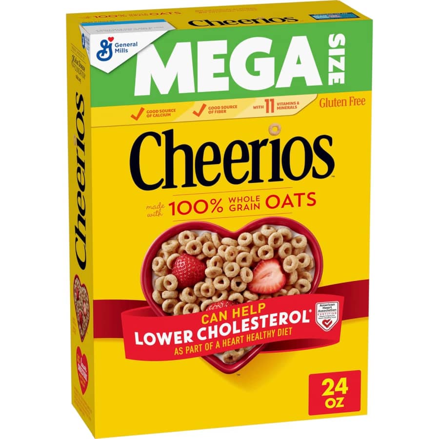 Cheerios 24-oz. Mega Size Breakfast Cereal: $3.50 via Sub & Save