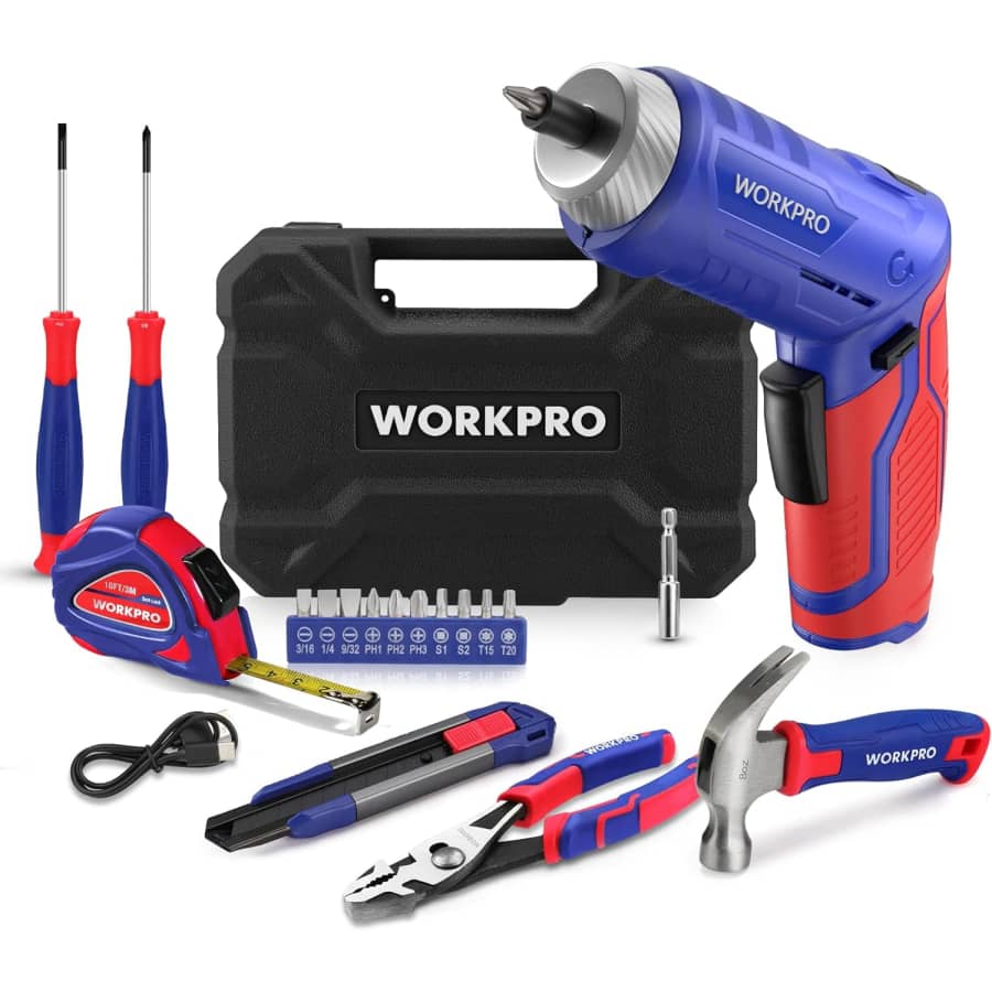 WorkPro 18-Piece Home Tool Kit: $22.99 WorkPro 18-Piece Home Tool Kit: $22.99