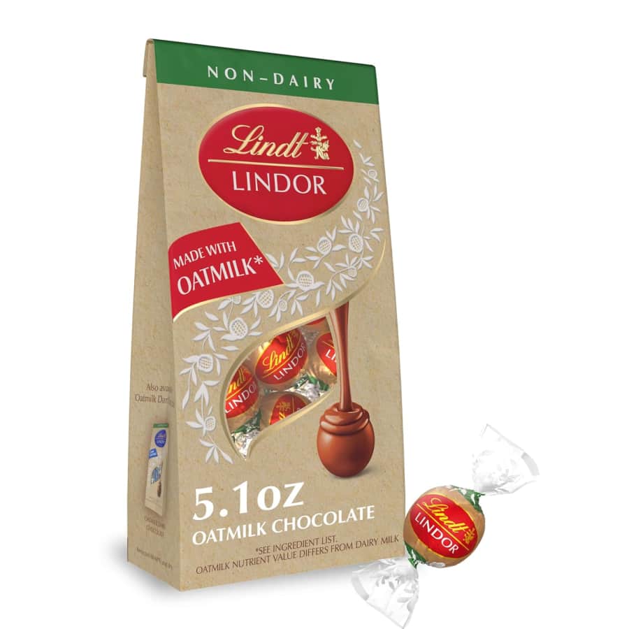 Lindt Lindor Non-Dairy Oatmilk 5.1-oz. Chocolate Truffles: $4.03 via Sub & Save