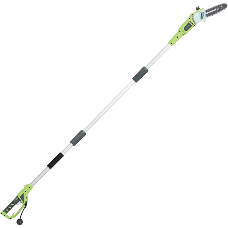 Greenworks 8" 6.5A Corded Electric Pole Saw: $53.99 Greenworks 8" 6.5A Corded Electric Pole Saw: $53.99