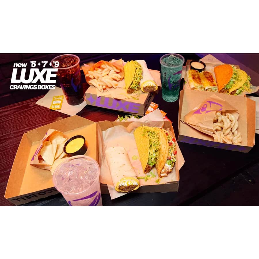 Taco Bell Luxe Boxes: 3 new options from $5