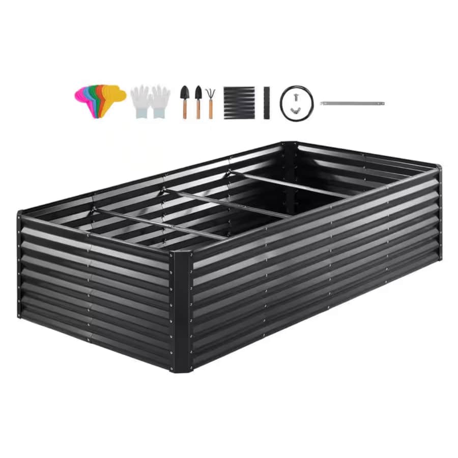 8x4x2-Foot Raised Garden Bed: $104