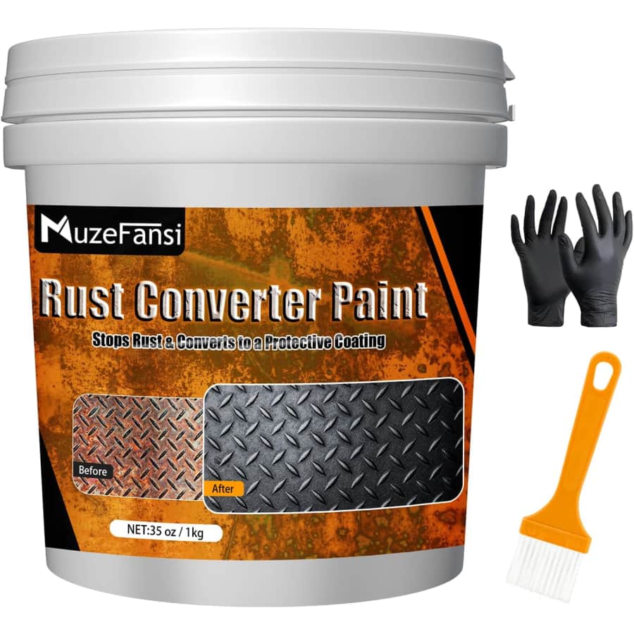 Rust Converter and Metal Primer 35-oz. Tub: $23