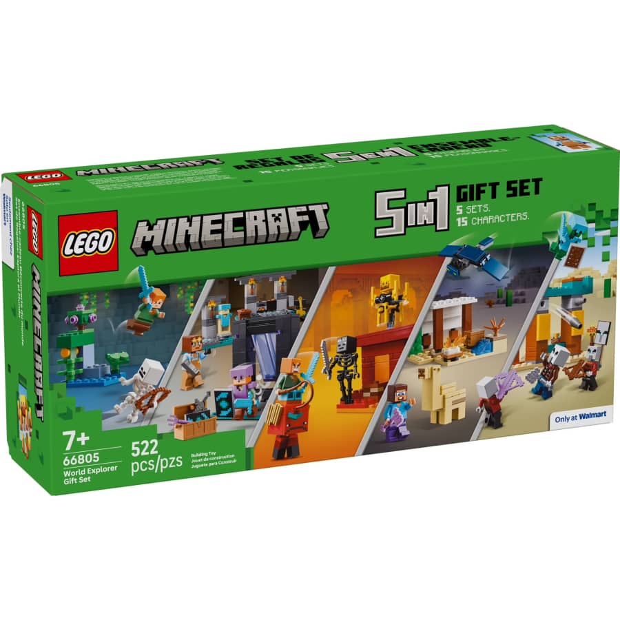 LEGO Minecraft 5-in-1 Gift Set: $45 w/ $9 in Walmart Cash
