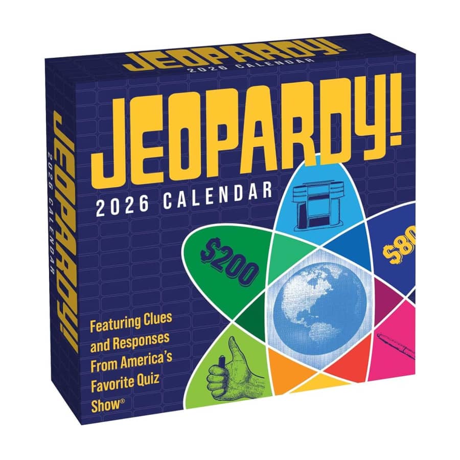 JEOPARDY! 2026 Day-to-Day Calendar: $11 JEOPARDY! 2026 Day-to-Day Calendar: $11