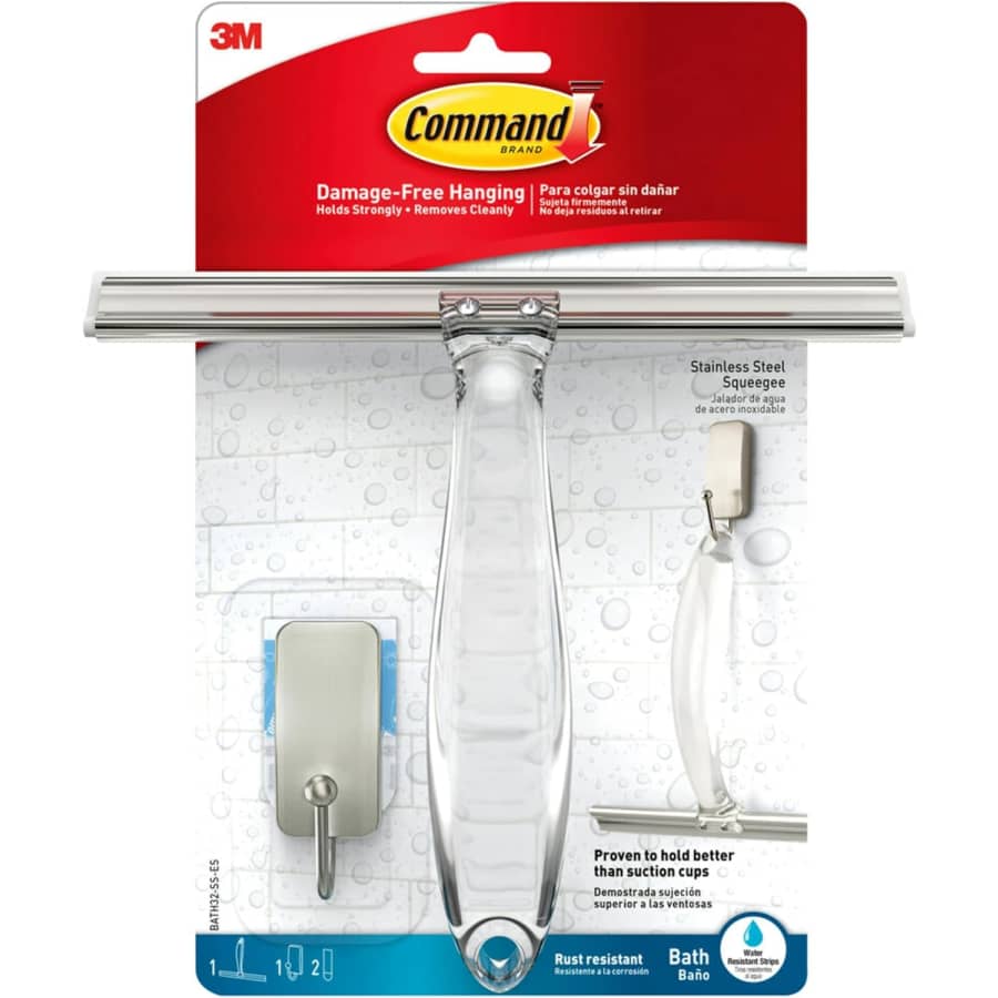 Command Stainless Steel Squeegee: $8.29