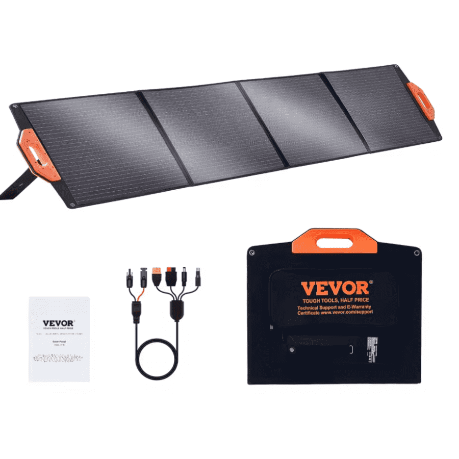 SucceBuy 120W Portable Monocrystalline Solar Panel: $74.42