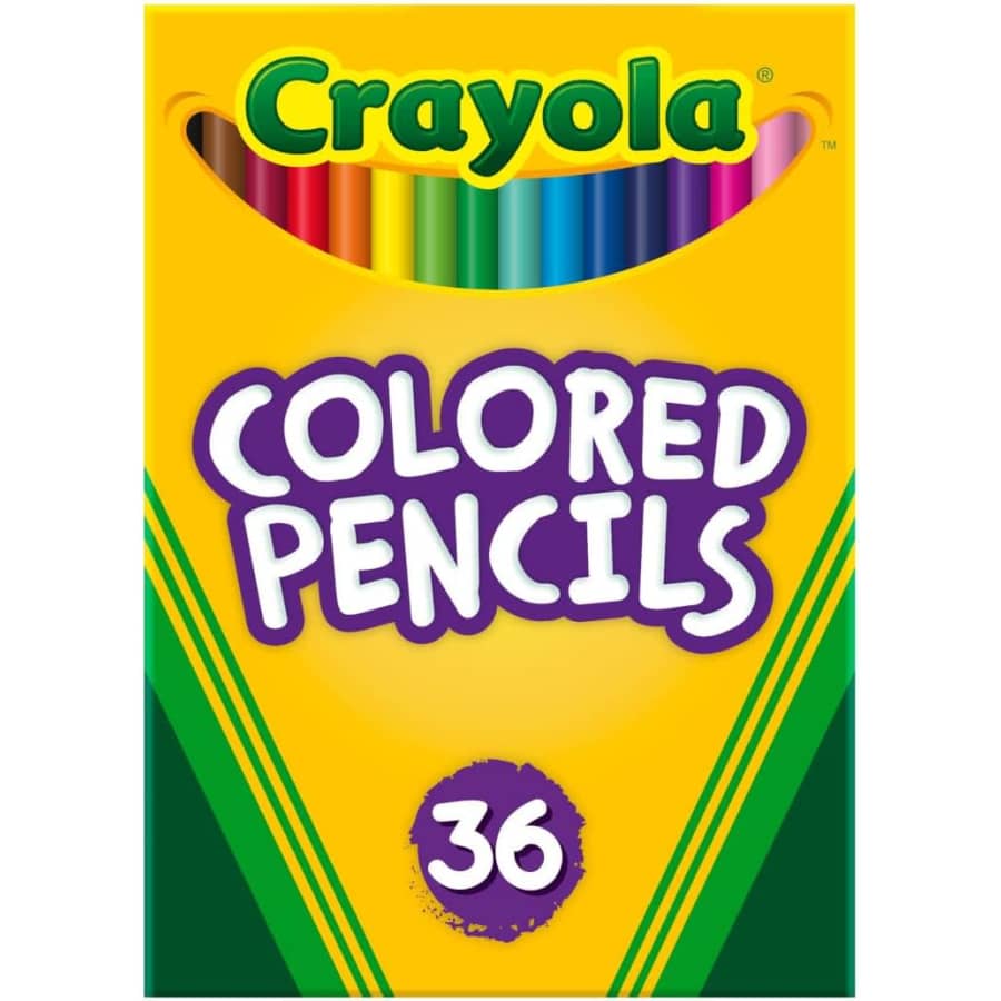Crayola Colored Pencil 36-Pack: $4.94