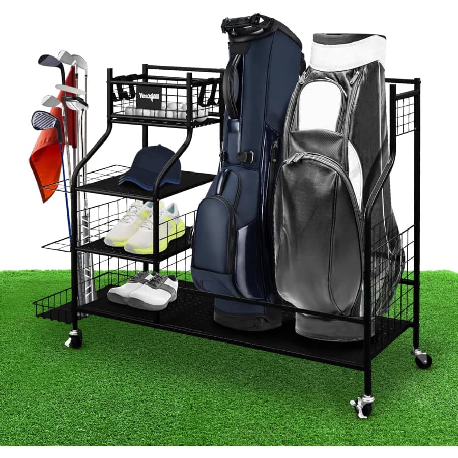 Yes4All Golf Storage Garage Organizer: $35