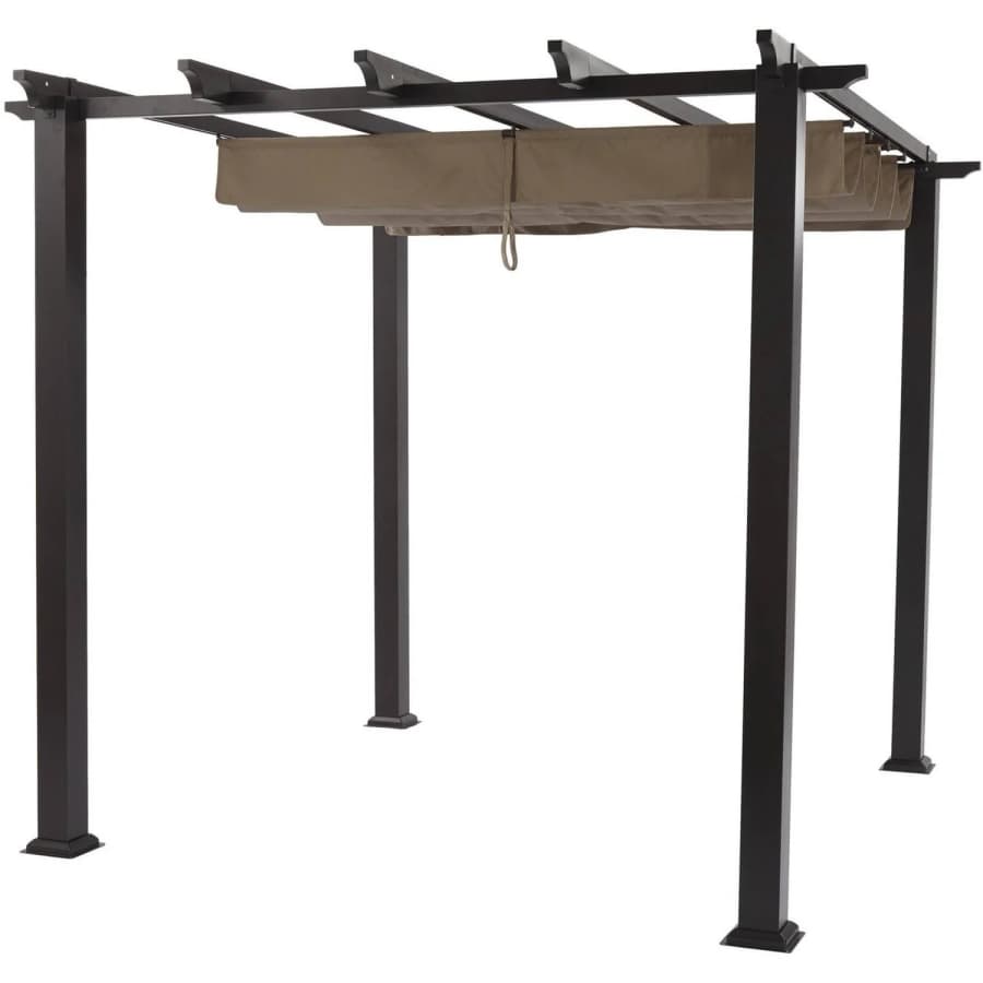 Better Homes and Gardens Meritmoor 9-Foot Steel Pergola: $166