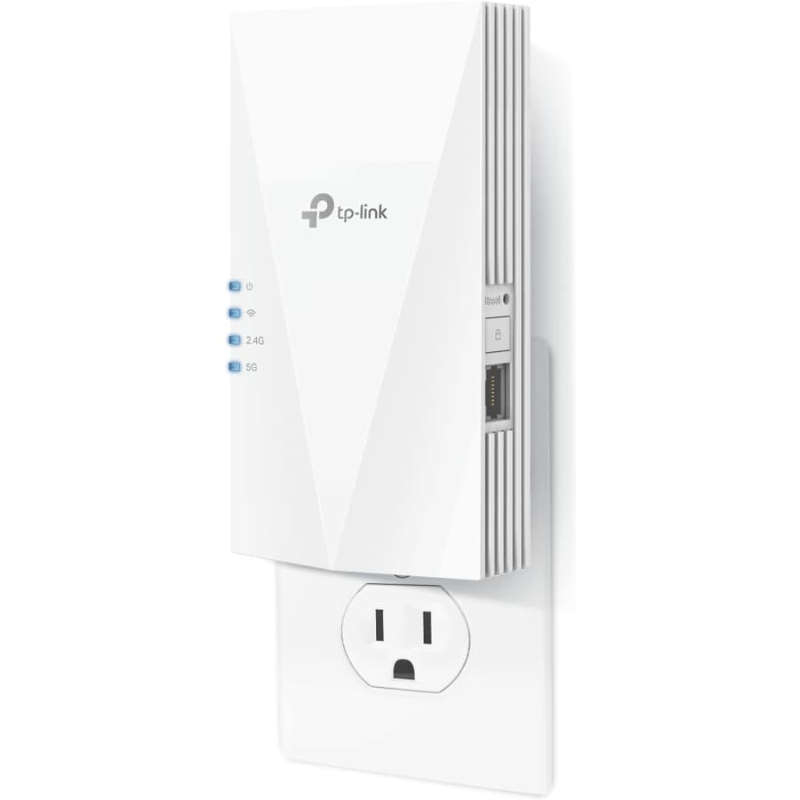 TP-Link RE500X AX1500 WiFi Range Extender: $40 TP-Link RE500X AX1500 WiFi Range Extender: $40