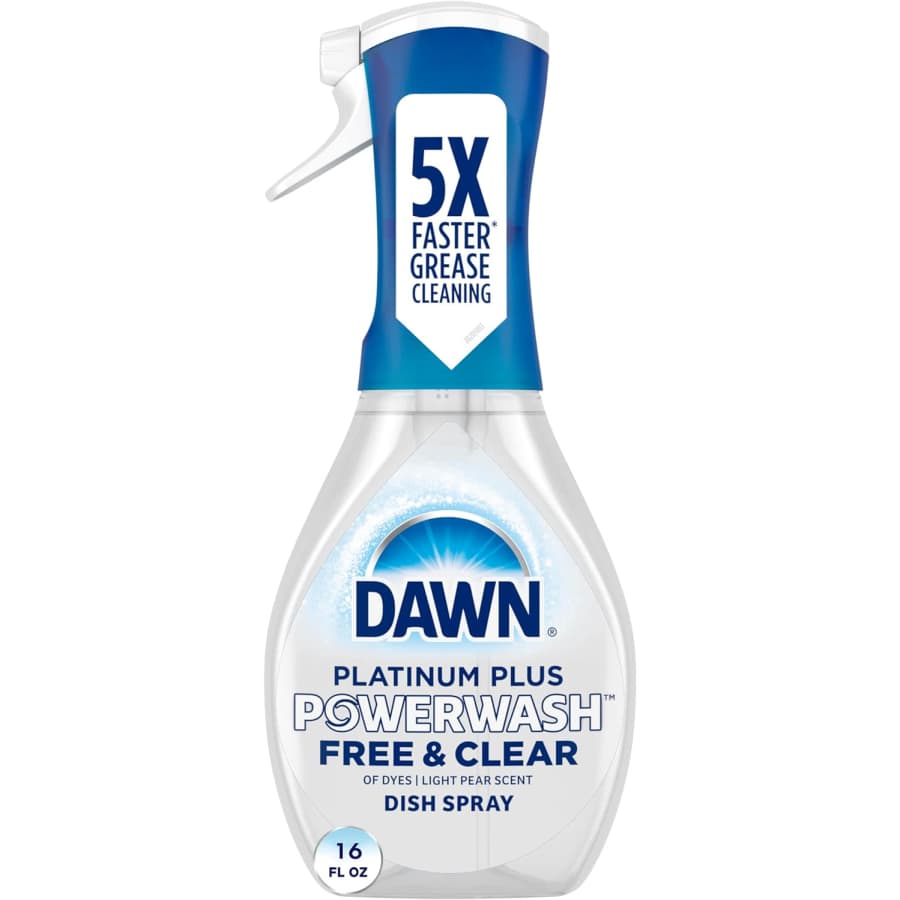 Dawn Powerwash Free & Clear 16-fl oz. Dish Spray: $2.99