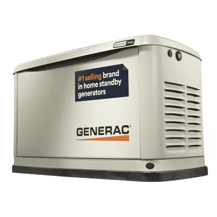Generac 10kW Dual Fuel Air-Cooled Whole House Standby Generator: $3,158 Generac 10kW Dual Fuel Air-Cooled Whole House Standby Generator: $3,158