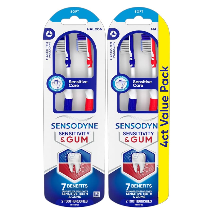 Sensodyne Sensitivity & Gum Soft Toothbrush 4-Pack: $8.72 via Subscribe & Save