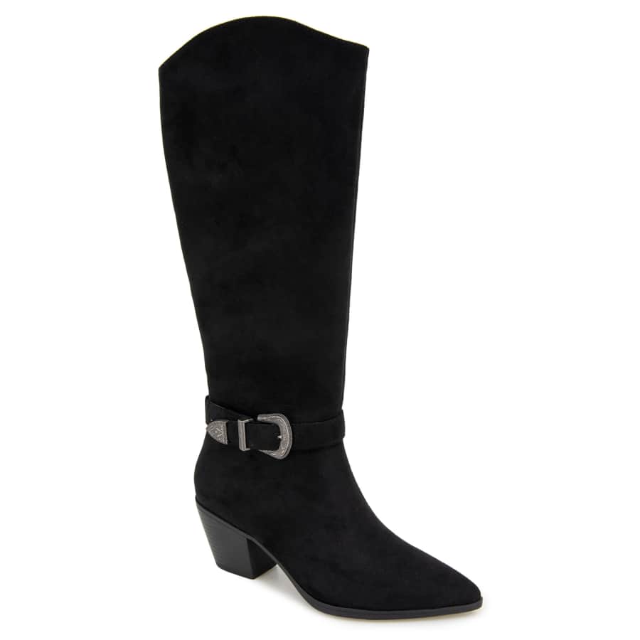 Portland Boot Company Women's Nashville Western Buckle Boots: $12.99